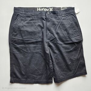 Hurley Black Shorts Casual Style